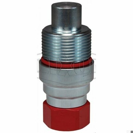 DIXON DQC VEP-BOP Blowout Preventer Safety Female Plug, 1-11-1/2 Nominal, Female NPTF, Steel, Domestic VEP8F8-BOP